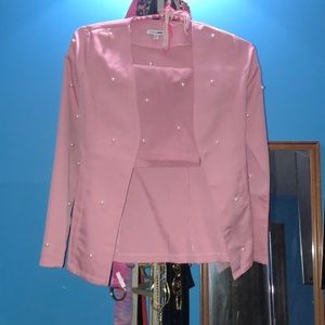 Matching blazer with shorts